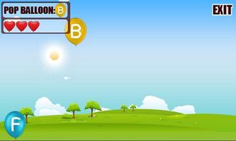 Pop Alphabet Balloons for kids,abcde screenshot 2