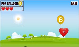 Pop Alphabet Balloons for kids screenshot 3