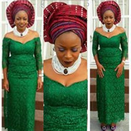 Best Nigerian blouse and wrapper styles