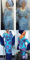 Best Nigerian blouse and wrapper styles Affiche