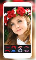 Flower Crown Hairstyles Makeup 截图 2