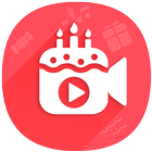 Happy Birthday Video Maker icône