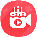 Happy Birthday Video Maker ikona