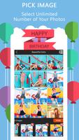 Happy Birthday Video Maker تصوير الشاشة 1