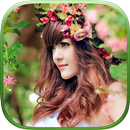 Wedding Flower Crown Hairstyle APK