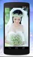 Wedding Flower Crown Hairstyle capture d'écran 1