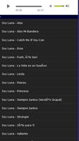 Best Songs Soy Luna تصوير الشاشة 1