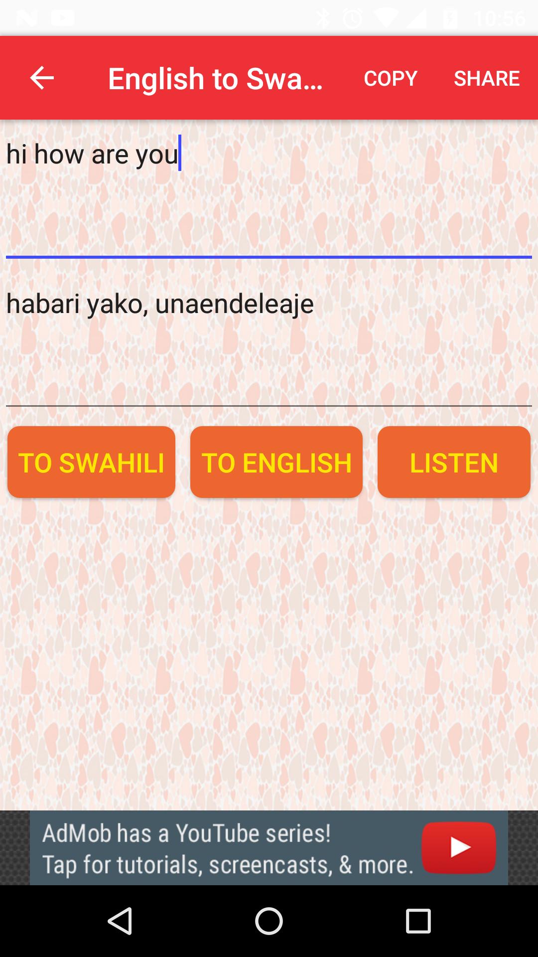 Kiswahili English Translator For Android Apk Download