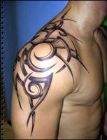 Best Tribal Tattoo for Men Affiche