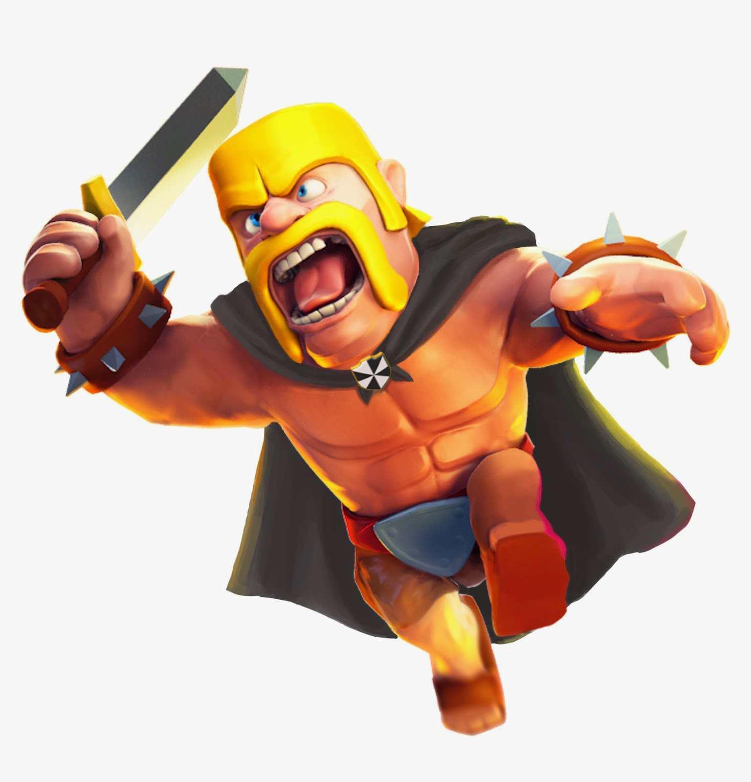 Barbarian King design art - Clash of Clans Wallpapers