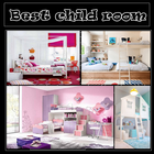kids bedroom design icône