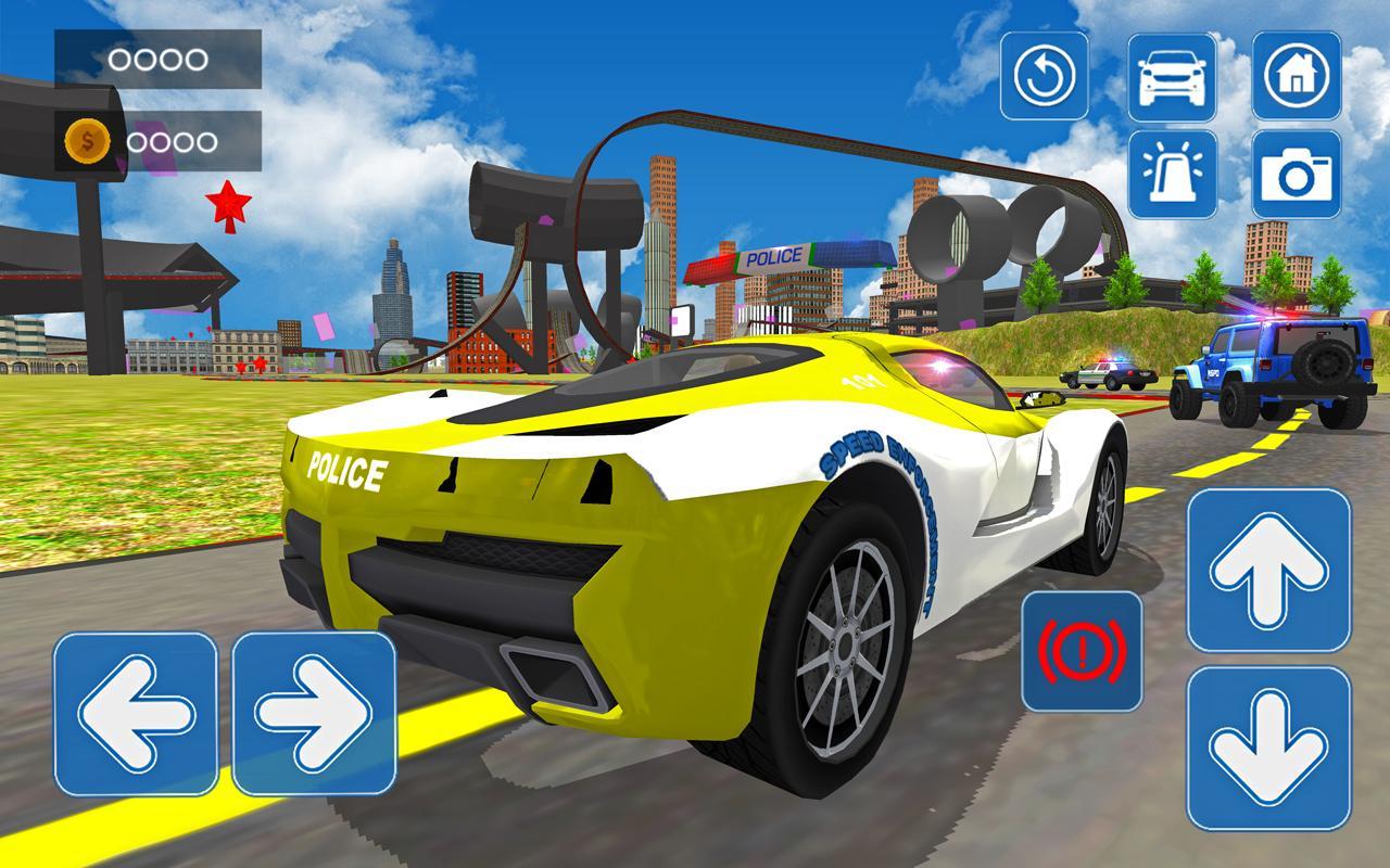 Police Stunt Car Driving Simulator For Android Apk Download - roblox vehicle simulator cop car