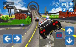 Police Stunt Car Driving Simulator постер
