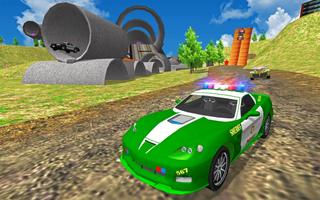Police Stunt Car Driving Simulator syot layar 2