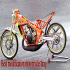 Best modification motorcycle drag ไอคอน