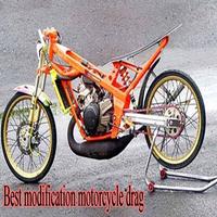 Best modification motorcycle drag Affiche