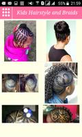 Kids Hairstyle and Braids plakat