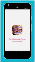 Full Body Massage Therapy Affiche