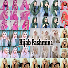 Cara Hijab Pashmina Simple आइकन