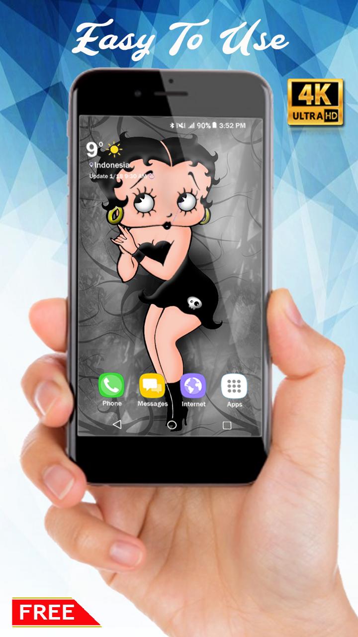 やめる ロック 電卓 Betty Boop 壁紙 Woodywall Jp