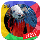 Betta Fish 3D Free ikon