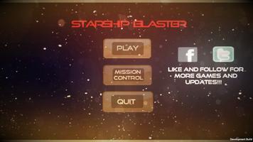 Starship Blaster Affiche