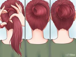 Hairstyles Braid and Ponytail โปสเตอร์