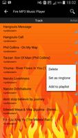 Fire MP3 Music Player تصوير الشاشة 1