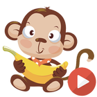 Monkey Video Player MP4 Player иконка