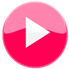 Pink Video Player أيقونة