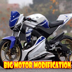 Grande modification de moto icône