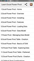 Learn Excel Power Pivot Affiche
