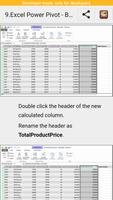 Learn Excel Power Pivot capture d'écran 3