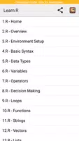 Learn R Programming Full screenshot 1
