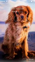 Dog Cute Spaniel Puppy Smart Screen Lock screenshot 1