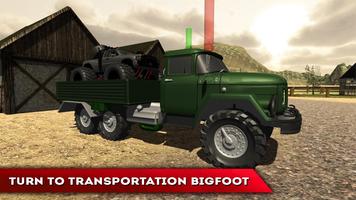 Bigfoot Truck Transporter PRO Affiche