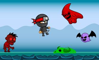 Ninja Run Out Monsters screenshot 3