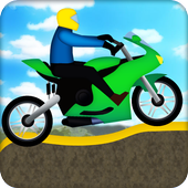 bike climbing game icon