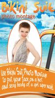 Bikini Suit Photo Montage-poster