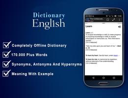 Merriam Webster English Dictionary plakat