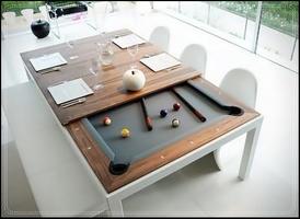 Poster Billiard Table Design