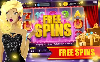 Slot Machine kostenlose Casino Plakat