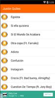 Justin Quiles Songs & Lyrics تصوير الشاشة 2