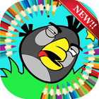 Bird Coloring Game icône