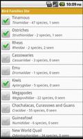 Bird Family ticklist (demo) الملصق