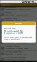 Bird Family ticklist (demo) capture d'écran 2
