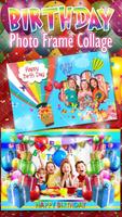 Birthday Photo Frame Collage poster