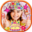 Geburtstag Sticker 🎉 Aufkleber für Fotos