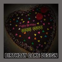 Birthday Cake Design poster