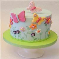 Birthday Cake Girls Cartaz